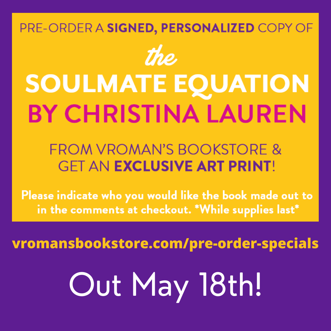 christina lauren the soulmate equation